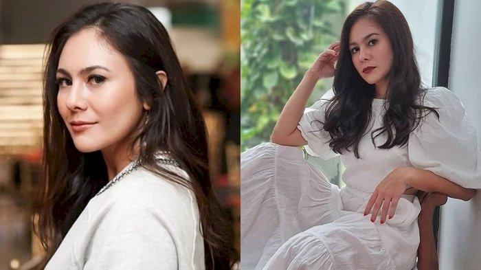 POTRET WULAN GURITNO - Wulan Guritno dikabarkan dekat dengan Ariel Noah.