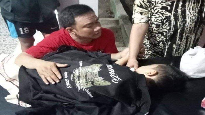Nauval pasien anak yang sempat mengalami kritis tapi tidak mendapatkan penanganan di RSUD Muaradua OKU Selatan, kini Nauval dirawat di RS Abdul Moeloek, Lampung Barat, Kamis (3/10/2024)