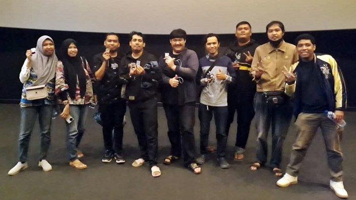Nonton bareng film Digimon Adventure 02: The Beginning di Makassar beberapa waktu lalu.
