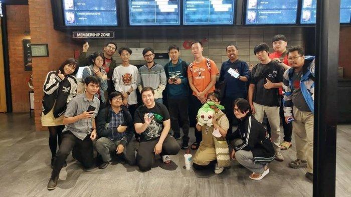 Nonton bareng film Digimon Adventure 02: The Beginning di Medan beberapa waktu lalu.