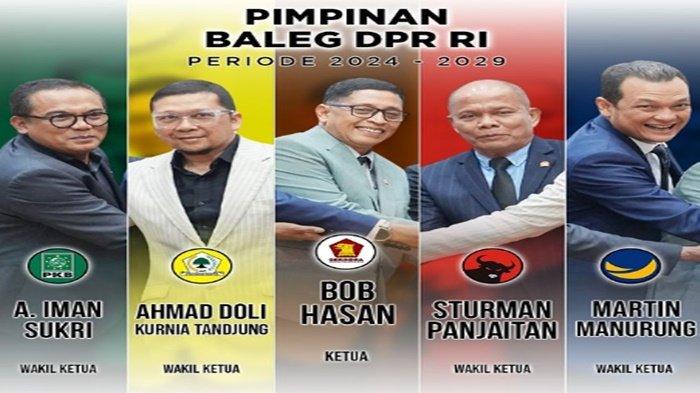 Pimpinan Badan Legislasi (Baleg) DPR RI Periode 2024-2029