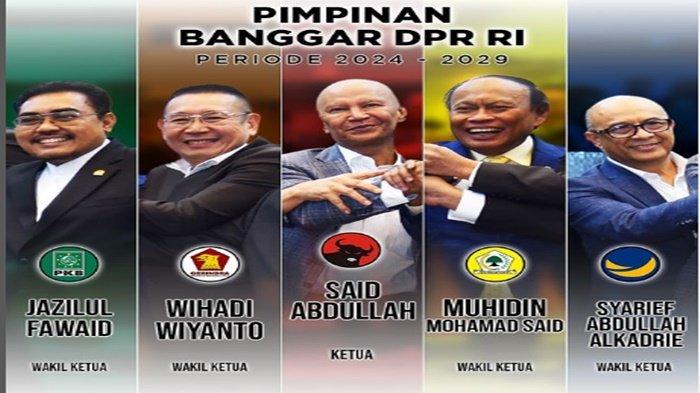 Pimpinan Badan Anggaran (Banggar) DPR RI Periode 2024-2029