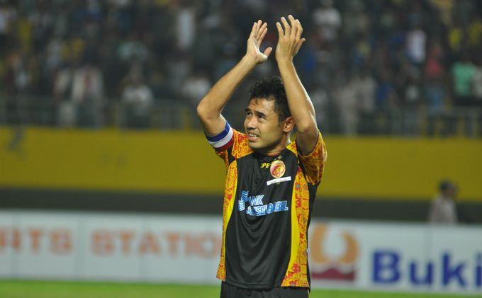 Mantan Kapten Sriwijaya FC, Ponaryo Astaman.