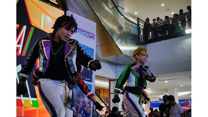 Penampilan Ryuseitai Nian di EVOS X Axis E-Sports Lab yang diselenggarakan di Palembang Square pada Sabtu hingga Minggu, 24-25 Desember 2024.