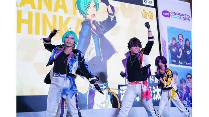 Penampilan Ryuseitai Nian di EVOS X Axis E-Sports Lab yang diselenggarakan di Palembang Square pada Sabtu hingga Minggu, 24-25 Desember 2024.