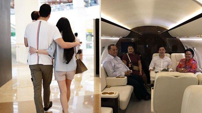 Momen Harvey Moeis hadiahkan jet pribadi untuk Sandra Dewi dan anaknya.
