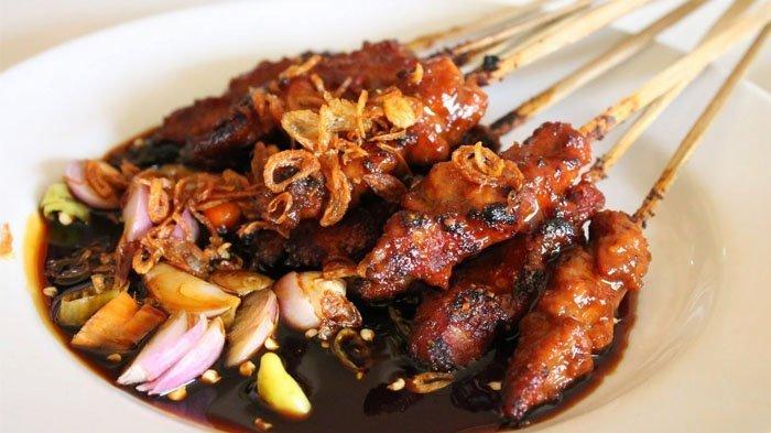 Ilustrasi Sate Kambing.