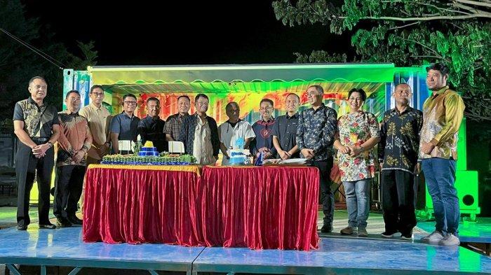 Gubernur Sulawesi Tengah, Rusdy Mastura menghadiri puncak perayaan HUT ke-4 TribunPalu.com, Sabtu (18/1/2025) malam.