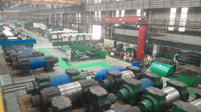 Management PT Indonesia Morowali Industrial Park (IMIP) mengajak media operasional pabrik, Jumat (8/3/2024).