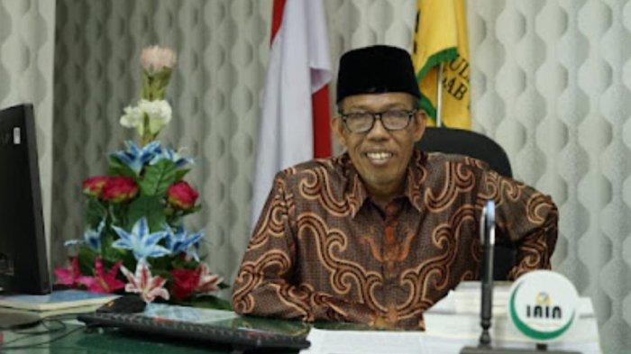 Prof Lukman S Thahir, Rektor Universitas Islam Negeri (UIN) Datokarama, Kota Palu, Sulawesi Tengah.