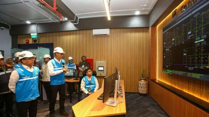 Menteri Sekretaris Negara, Pratikno meresmikan hasil revitalisasi kelistrikan di Istana Kepresidenan Jakarta yang dilakukan oleh PT PLN (Persero), Selasa (1/8).