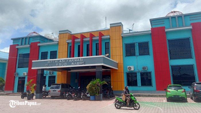 Tampak depan RSUD Nabire, Papua Tengah.