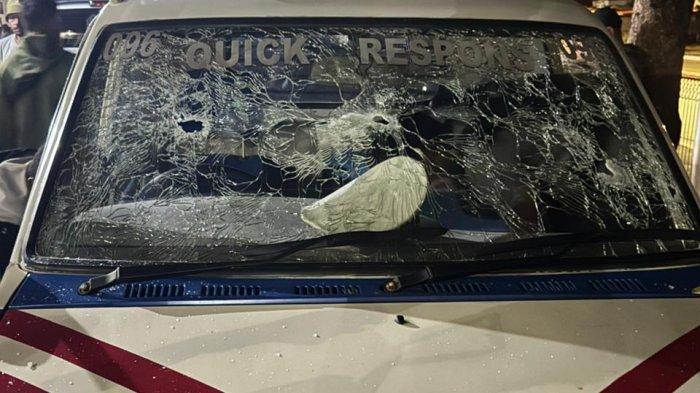 POLISI DITEMBAK Di WAMENA - Penembakan secara brutal menyasar anggota polisi terjadi di depan instalasi gawat darurat RSUD Wamena, Kabupaten Jayawijaya, Provinsi Papua Pegunungan, Rabu (28/05/2025) malam.