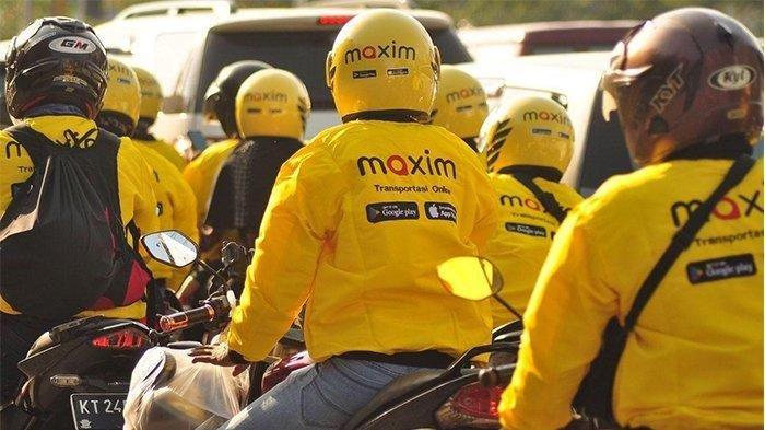 Ilustrasi driver Maxim Indonesia