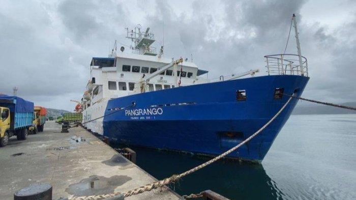 KM Pangrango yang bersandar di Pelabuhan Yos Sudarso Ambon, Rabu (10/7)2024).
