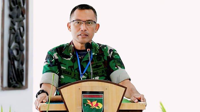 Kepala Penerangan Kodam (Kapendam) XVII/Cenderawasih Letkol Inf Candra Kurniawan