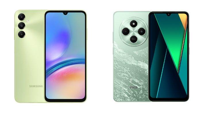 Samsung Galaxy A05s dan Xiaomi POCO C75