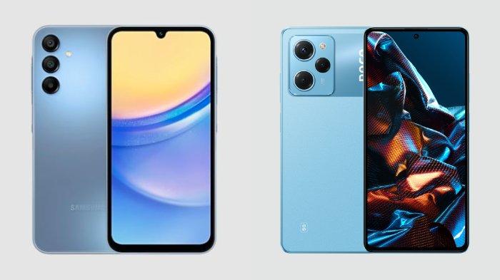 Samsung Galaxy A15 5G dan Xiaomi POCO X5 Pro 5G