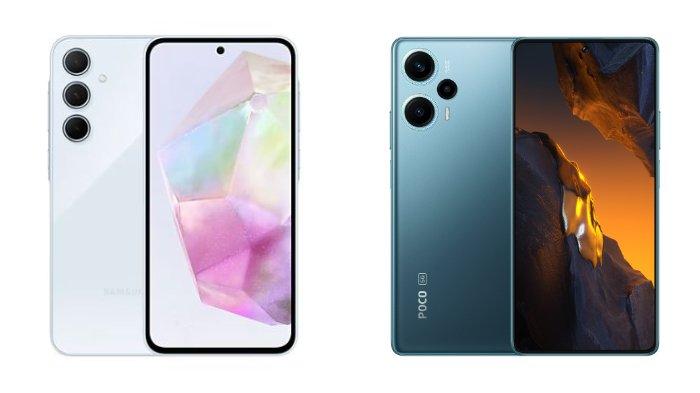 Samsung Galaxy A35 5G dan Xiaomi POCO F5
