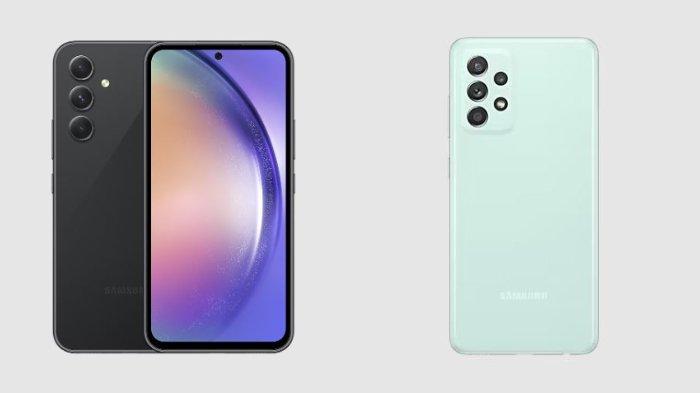 Samsung Galaxy A54 5G dan Samsung Galaxy A52s 5G