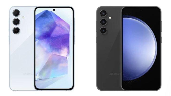Samsung Galaxy A55 5G dan Samsung Galaxy S23 FE