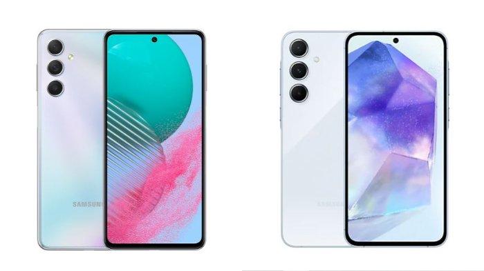 Samsung Galaxy M54 5G dan Samsung Galaxy A55 5G