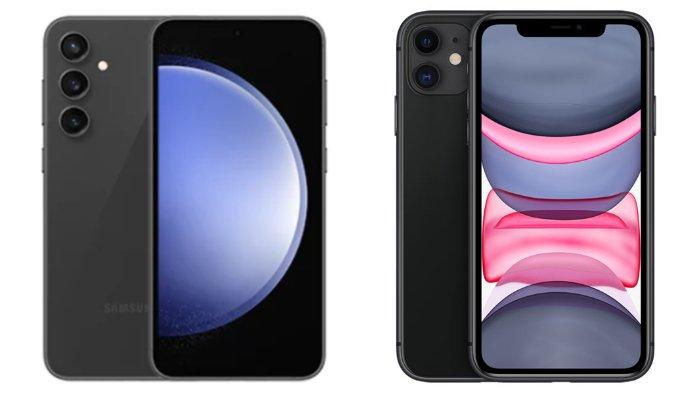 Samsung Galaxy S23 FE dan iPhone 11
