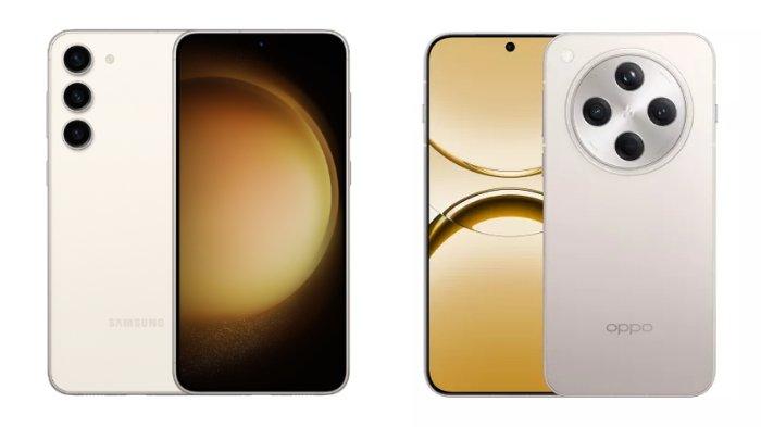 Samsung Galaxy S23 Plus dan Oppo Find X8