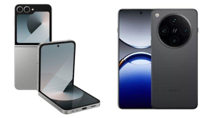 Samsung Galaxy Z Flip6 dan Oppo Find X8 Pro