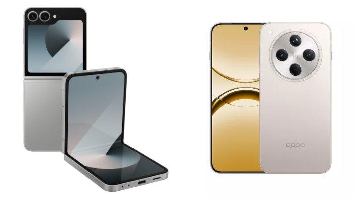 Samsung Galaxy Z Flip6 dan Oppo Find X8