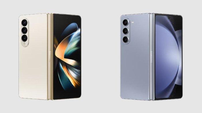 Samsung Galaxy Z Fold4 dan Samsung Z Fold5