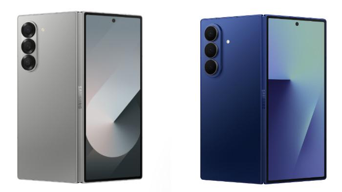 PERBANDINGAN HP SAMSUNG - Kolase tangkapan layar tampilan HP Samsung Galaxy Z Fold6 dan Samsung Galaxy Z Fold7 yang diambil dari website Samsung.com, Rabu (16/7/2025).