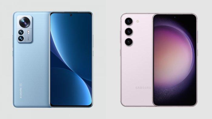 Xiaomi 12 Pro dengan Samsung Galaxy S23