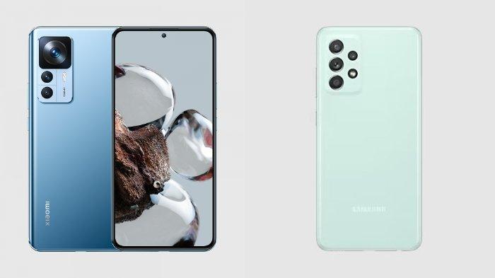Xiaomi 12T 5G dan Samsung Galaxy A52s 5G