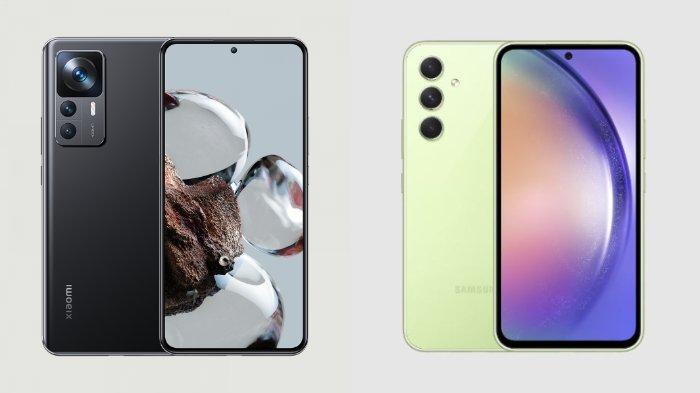 Xiaomi 12T 5G dan Samsung Galaxy A54 5G