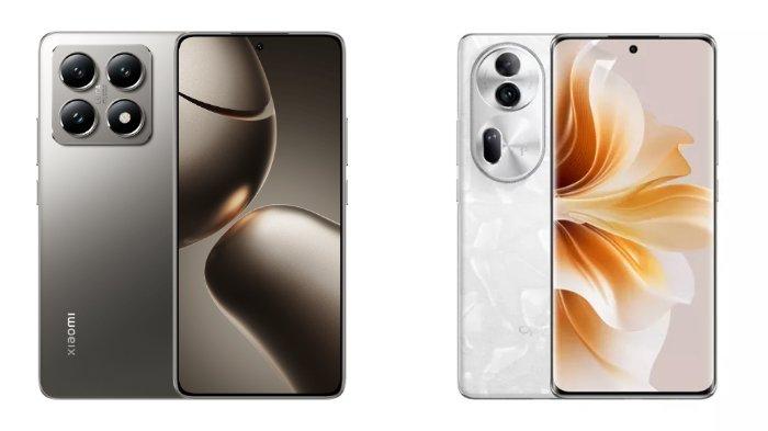 Xiaomi 14T dan Oppo Reno11 Pro 5G