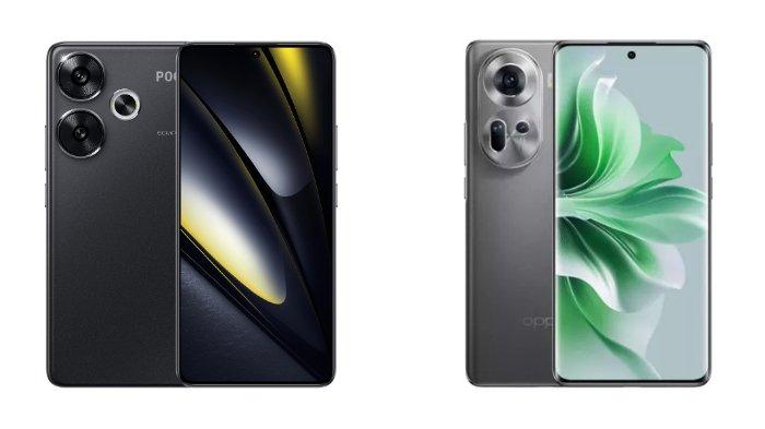 Xiaomi POCO F6 dan Oppo Reno11 5G