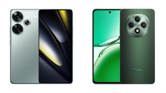 Xiaomi POCO F6 dan Oppo Reno12 F 5G