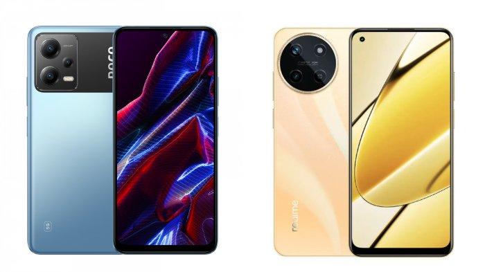 Xiaomi POCO X5 5G dan Realme 11