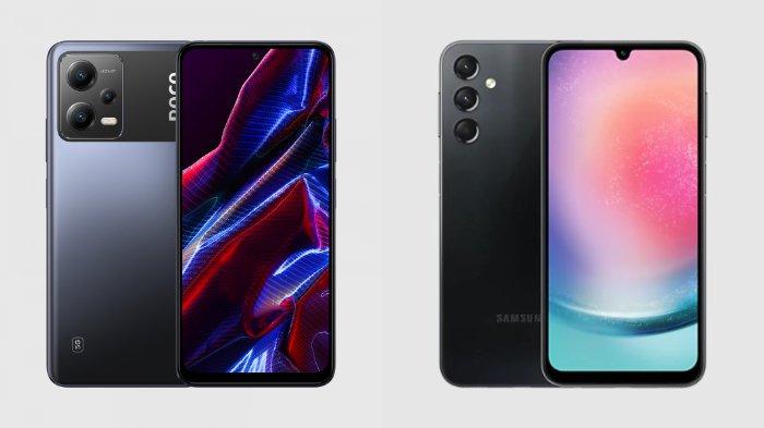 Xiaomi POCO X5 5G dan Samsung Galaxy A24