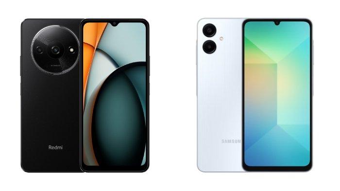 Xiaomi Redmi A3 dan Samsung Galaxy A06