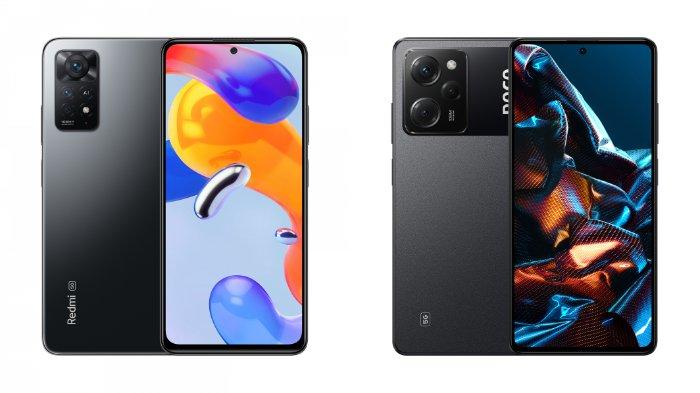 Xiaomi Redmi Note 11 Pro 5G dan POCO X5 Pro 5G