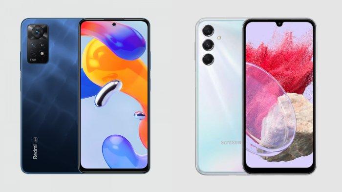 Xiaomi Redmi Note 11 Pro 5G dan Samsung Galaxy M34 5G