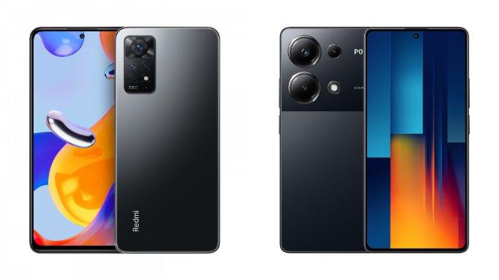 Xiaomi Redmi Note 11 Pro dan POCO M6 Pro