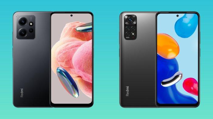 Xiaomi Redmi Note 12 dan Xiaomi Redmi Note 11