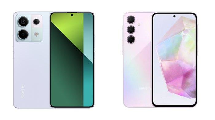 Xiaomi Redmi Note 13 Pro 5G dan Samsung Galaxy A35 5G