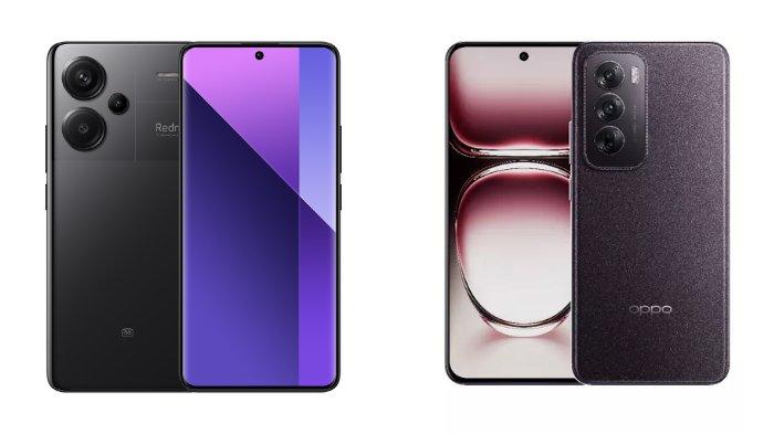 Xiaomi Redmi Note 13 Pro Plus 5G dan Oppo Reno12 5G