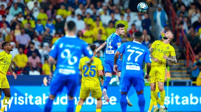 Al Hilal melaju ke final Piala Super Arab Saudi setelah menyingkirkan Al Nassr di semifinal, 2-1, Selasa (09/03/2024) dini hari WIB.