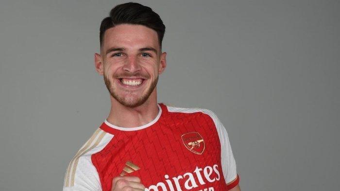 Gelandang baru Arsenal, Declan Rice.