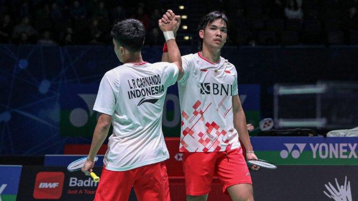 Ganda putra Indonesia, Leo Rolly Carnando/Daniel Marthin.